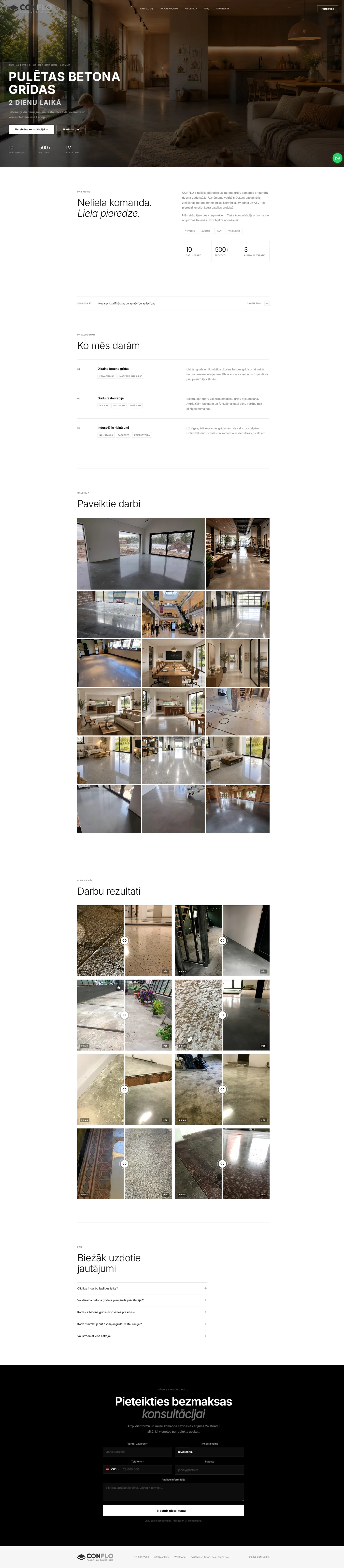 Construction website